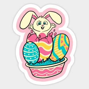 surprise bunny Sticker